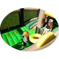 thumbnail image 7 of Island Hopper Fort All Sport Recreational Kids Bounce House with Fort Area, Climbing Wall, Basketball, Soccer Shot, Curved Slide & Twist & Tangle Game, 7 of 7