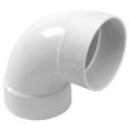 thumbnail image 1 of 90 Degree Elbow NDS Schedule 35 PVC de 4 pulgadas Hub X 4 pulgadas Hub D, 1 of 1