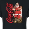 thumbnail image 3 of Coca-Cola - Vintage Santa With Presents - Juniors Cropped Cotton Blend T-Shirt, 3 of 5