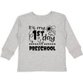 thumbnail image 3 of Inktastic It's My 1st Day of Preschool Clouds and Sunshine Boys or Girls Long Sleeve Toddler T-Shirt, 3 of 5