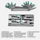 thumbnail image 4 of Bicycle Chain Tool Wrench | Multifunction Gear Combination Repair Tool | 8-in-1 Slim Stainless Steel | Compact Pocket Size 3.54x1.65in | Portable Cycling Maintenance Gadget | 1 Piece, 4 of 6