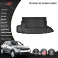 thumbnail image 2 of OMAC Premium Cargo Liner For Nissan Juke 2011-2014 3D Black Rear Trunk Mat, 2 of 13
