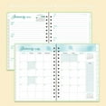 thumbnail image 5 of 2026 Coil Bound Planner, A5 Leather Cover Weekly Monthly Calendar Organizer, Spiral Notebook for Work Office Journaling, Academic Year Schedule Book with Thick Paper, Laying Flat Design, 5 of 6