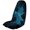 Blue, variant on Retro Boombox Pile Collage Car Seat Towel Cover, Nostalgic 80s Cassette Player Soft Absorbent Car Seat Covers with Headrest Elastic Band Universal Fit Front Seat Protector for Gym Beach, 1 PCS