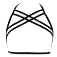 thumbnail image 2 of Sujetador Con Arnés Para Mujer, Jaula Sin Copas, Bondage En El Pecho, Tiras Para Mujeres, Señoras Y Niñas Sunnimix Sujetador tipo jaula con tiras para mujer, 2 of 8