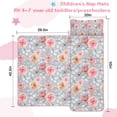 thumbnail image 5 of Pioneer Flower Floral Print Pattern Toddler Nap Mats for Kids Preschool,Sleeping Mat Bag or Kids,Toddler Sleeping Bag,Toddler Nap Mat or Daycare, 5 of 6