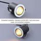 thumbnail image 4 of Focos Empotrables, Luces De Techo Empotrables Compactas Con Disipación De Calor De Luz Suave Para El Hogar, 4 of 7