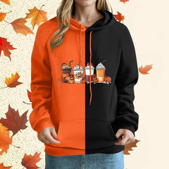 Inverlee Womens Thanksgiving Sweatshirts Plus Size Turkey Pumpkin Print Sweatshirt Trendy Raglan Sleeve Soft Shirts Round Neck Holiday Pullover Tops
