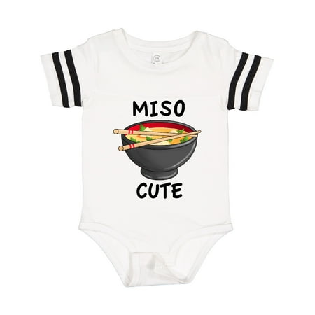 

Inktastic Miso Cute with Miso Soup Gift Baby Boy or Baby Girl Bodysuit