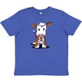 thumbnail image 3 of Inktastic Little Brown Cow Youth T-Shirt, 3 of 5