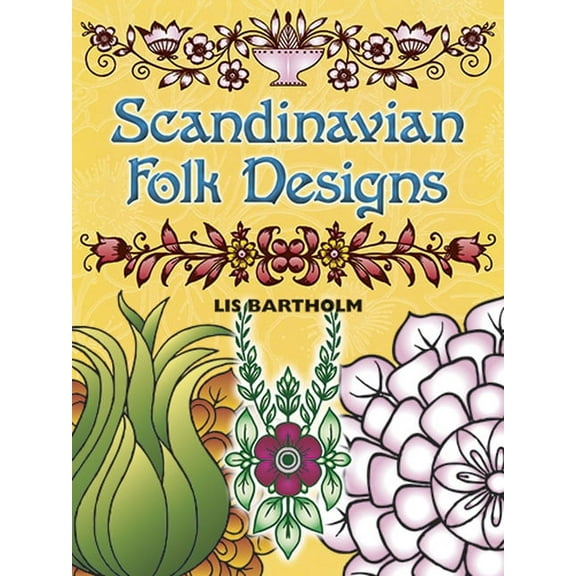 Dover Pictorial Archive Scandinavian Folk Designs, (Paperback)