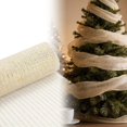 thumbnail image 2 of Deco Mesh Ribbon 9.8FT Tulle Fabric Roll Metallic Foil Mesh Ribbon for Christmas Party Decorations,DIY Crafts & DIY Projects Valentine's Easter Wreath and Home Decorating, 2 of 4