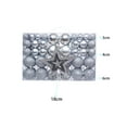 thumbnail image 2 of Adornos de Bolas de Navidad BLESIY 101 piezas con estrella superior plata, 2 of 8