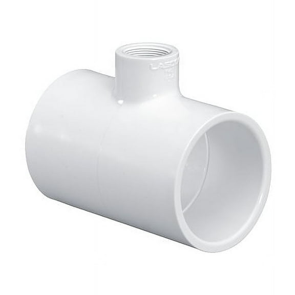 Westlake Pipe & Fittings Reducing Tee, 8 x 8 x 4 in, Schedule 40 401582