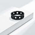 thumbnail image 4 of Xinyolin Hip Hop Style Finger Ring Chain - Shape Design Not Easy to Break Jewelry Unisex Twist Ring for Party, 4 of 8