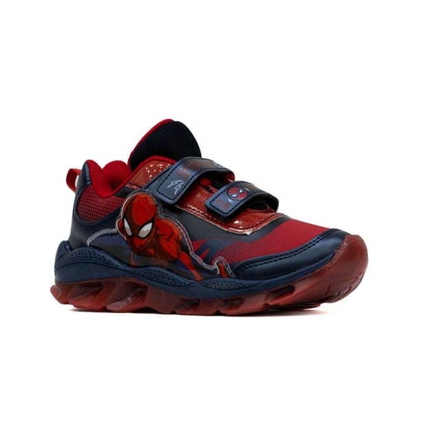 Tenis Con Imaginacion Spider Man 4334-RJO-MNO para Niño Zapaterias Mexico