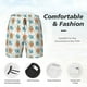 thumbnail image 3 of Balery Sea Turtle Bañador para hombre, shorts de playa de secado rápido con entrepierna y forro de compresión-Large, 3 of 6