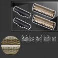 thumbnail image 5 of 20Set Clipper Blade for Km-1102 Clipper Electric Shaver Parts Net Gold,40 x Cutter head 40 x Cutter nets,Gold, 5 of 5