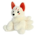 thumbnail image 2 of Aurora - Medium White Fantasy - 10" Kitsune - Mysterious Stuffed Animal, 2 of 5