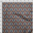 thumbnail image 3 of oneOone Viscose Chiffon Fabric Stripe Ikat Fabric Prints By Yard 42 Inch Wide, 3 of 4