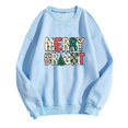 thumbnail image 4 of Pisexur Christmas Sweat-Shirt Décontracté à Manches Longues Col Rond pour Femmes, Pull Confortable et Ample, Imprimé Mode Festival Automne, 4 of 4