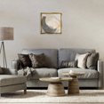 thumbnail image 4 of Stupell Industries Modern Shadowed Swoop Abstraction Gold Floating Frame Canvas Art, 18 x 18, by Noah Bay, 4 of 8