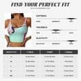 thumbnail image 5 of Naloa Cats On Broomstick Sports Bras for Women,Sports Bras for Women High Support with Removable Pads-X-Large, 5 of 8