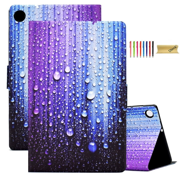 Dteck for Samsung Galaxy Tab A8 10.5 Case, Galaxy Tab A8 Case SM-X200/SM-X205, Slim Multi-Color Folio Flip Cover with Card Slots