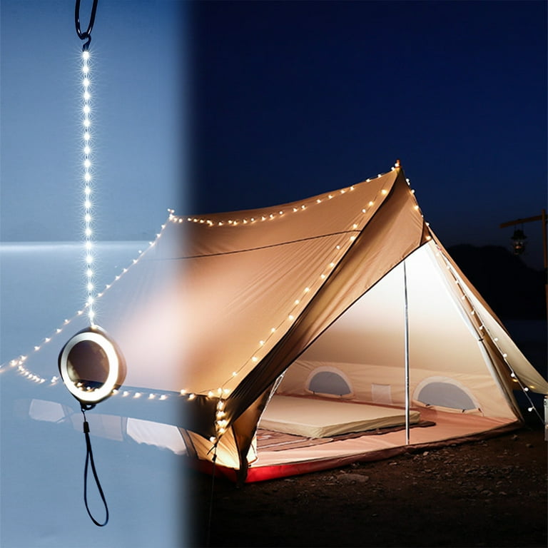 Outdoor Camping Lights String, Solar String Lights Tent