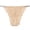 Beige, variant on Elegant Rhinestone Strap Thong Panties, Seamless Underwear for Women with Sparkling Waistband, Breathable Floral Lace Womens Underwear, Invisible Comfort G-String
