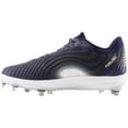 thumbnail image 4 of New Balance Mens FuelCell 4040v7 Low Metal Baseball Cleat - Discontinued Options Navy/White 14, 4 of 6