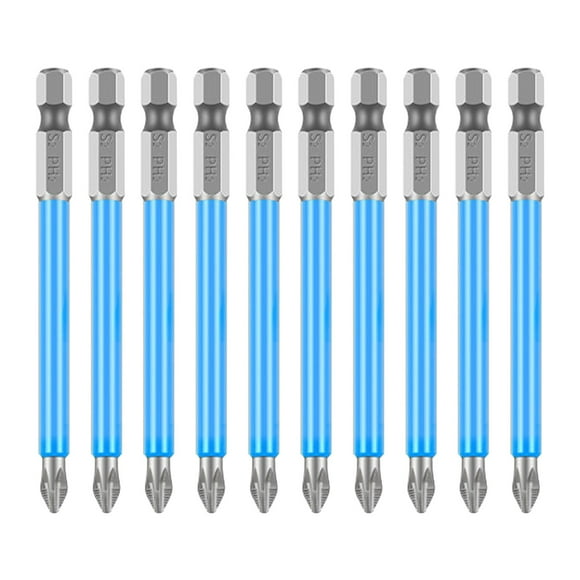 Magnetic Drill Bit Set Magnetic Non-Slip Drill Bit Non-Slip Electric Screwdriver Bit Elastic Screw Tool Step Drill Bit Set