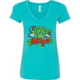 thumbnail image 3 of Inktastic Cinco De Mayo Women's V-Neck T-Shirt, 3 of 5