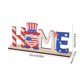 thumbnail image 3 of Independence Day Wooden Ornaments Suitable For Desktop Table Decoration Wooden Ornaments Holiday Decoration Ornaments, 3 of 6
