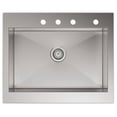 thumbnail image 3 of Kohler K-3935-4 Vault 30" Single Basin Top-Mount 18-Gauge Stainless Steel Kitchen Sink, 3 of 7