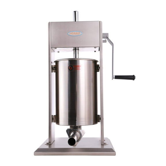 Hakka 22 Lb/10 L Sausage Stuffer 2 Speed Stainless Steel Vertical Meat Filler