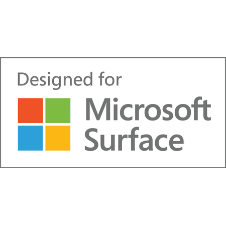 ZAGG - InvisibleShield® GlassFusion+ Flexible Hybrid Screen Protector for Microsoft Surface Duo