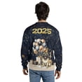 thumbnail image 5 of Happy New Year Pug Welcome 2025 Balloon Firework Party All Over Print 3D Sweatshirt Unisex Merch Dog Lover Gifts - 01014, 5 of 6