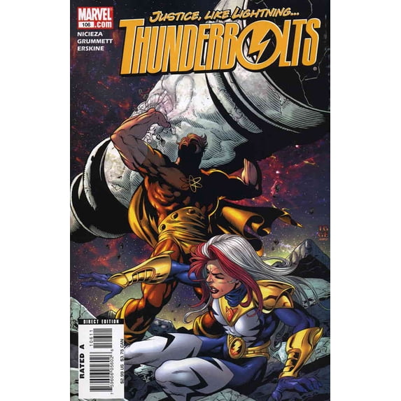 Thunderbolts #106 VF ; Marvel Comic Book
