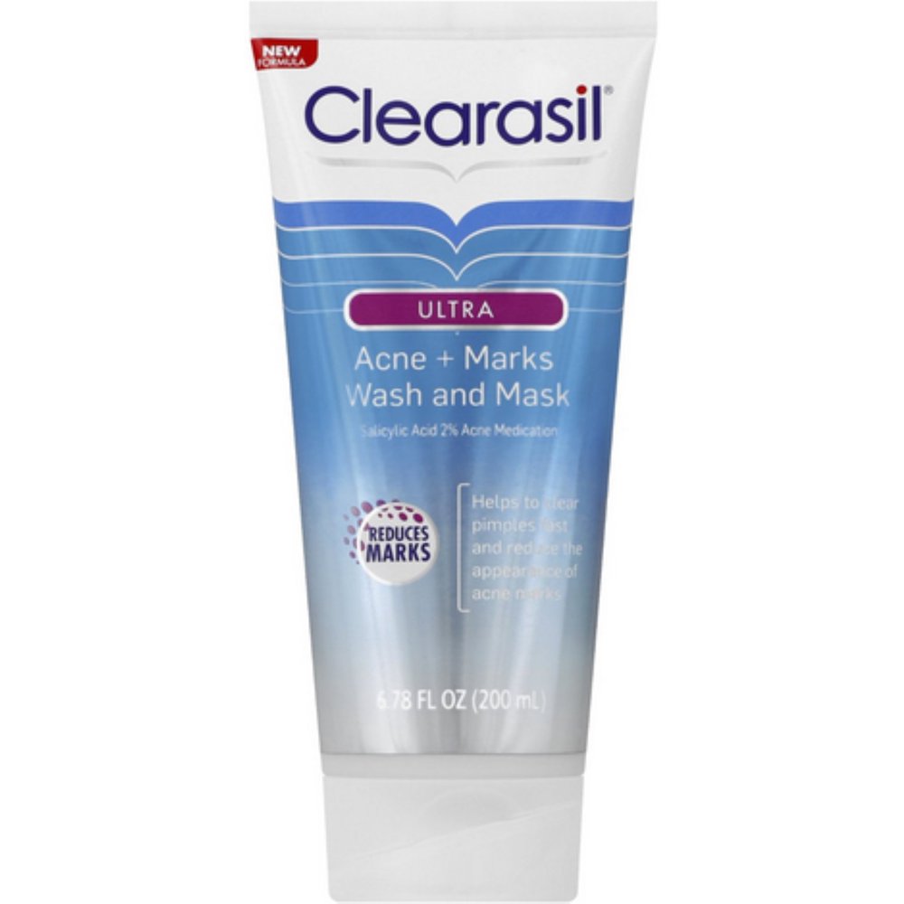 Clearasil Ultra Acne + Marks Wash and Mask 6.78 oz (Pack of 3)