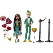 Monster High Cleo De Nile and Deuce Gorgon Collectible Dolls, Howliday Love Edition 2-Pack