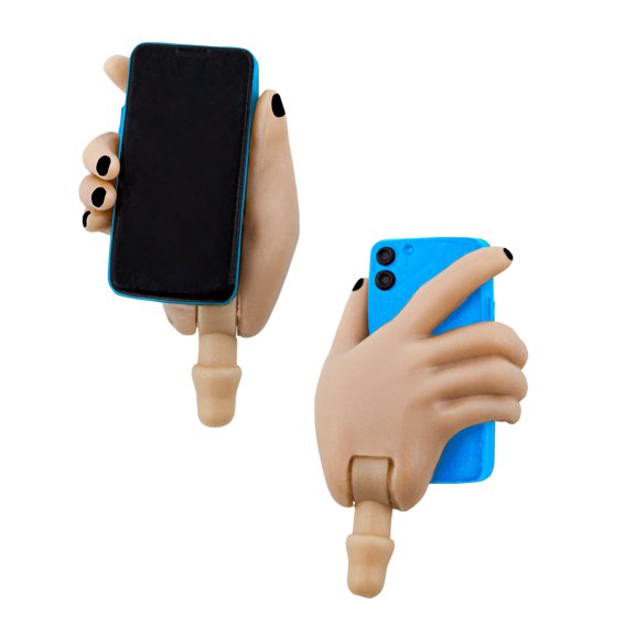 Cell Phone Accessory Hand for Figures Toy Company Ultimate 6 Inch Female Figures [White Skin Blue Phone]