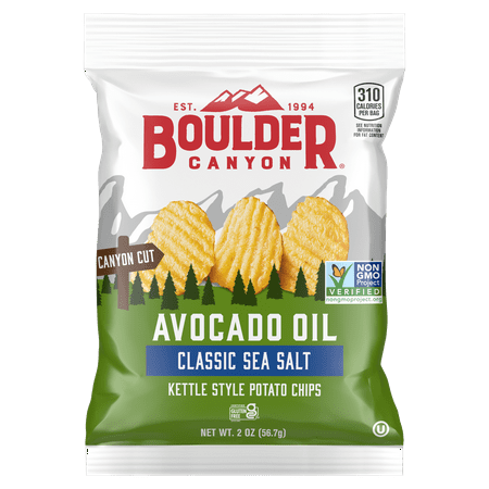 2 oz Boulder Canyon AvoOil Sea Salt Kettle Chip