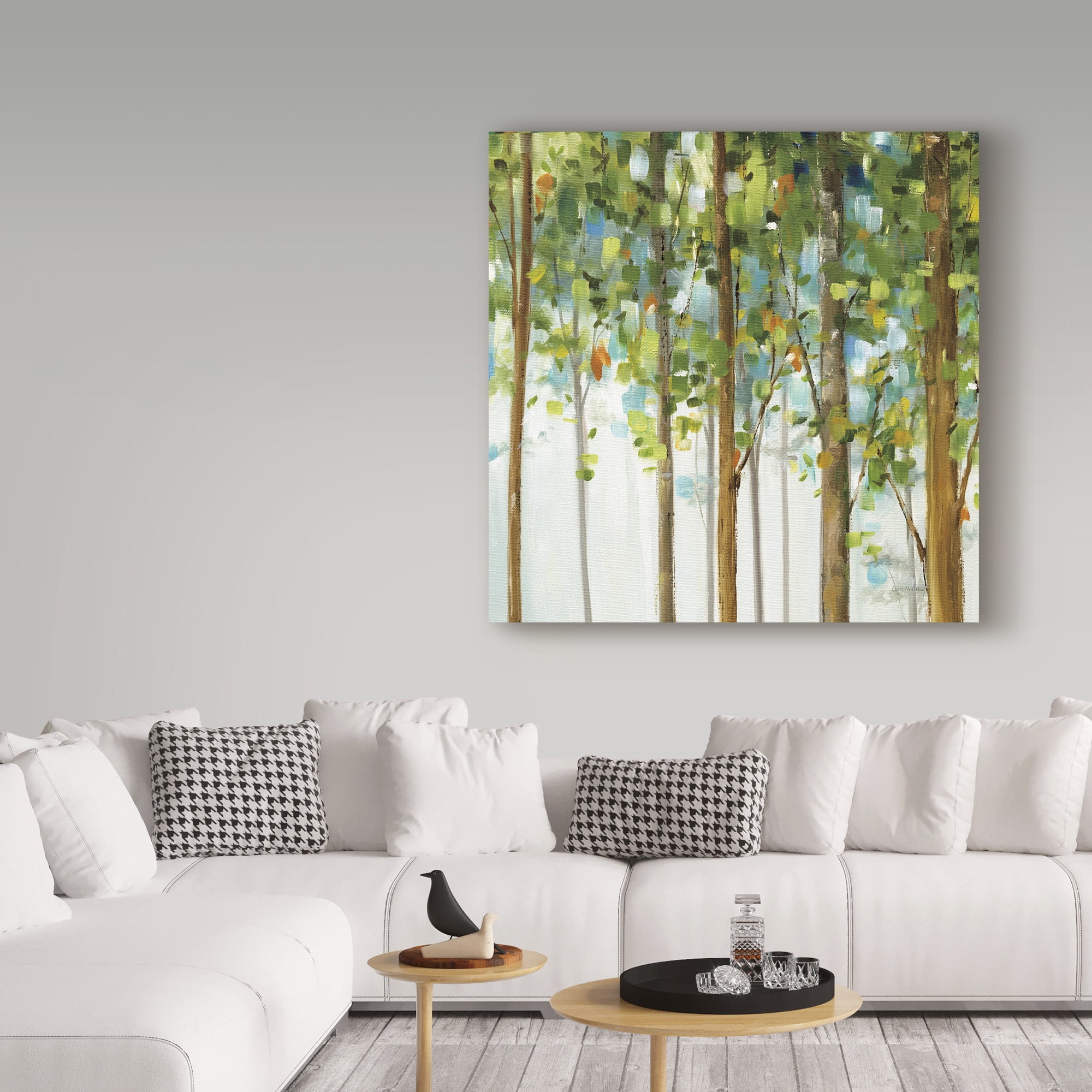 Trademark Fine Art 'Forest Study III' Canvas Art by Lisa Audit