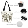 thumbnail image 4 of Balery Horses Grazing On Meadow Bolsa de Hombro con Diseño, Bolsa Grande y Duradera, Bolsa Versátil para Compras, 4 of 6