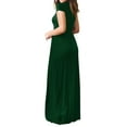 thumbnail image 5 of Cuteduck Women's Maxi Dresses Short Sleeve Long Casual Dresses Loose Plain with Pockets S-XXL, 5 of 5