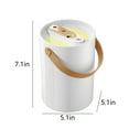 thumbnail image 3 of NARABB Portable Humidifiers For Bedroom, Cool Mist Humidifiers For Home Baby Nursery & Plants, Quiet Top Humidifier Lasts Up To12 Hours, Auto Shut-Off Humidifiers For Home, 3 of 9