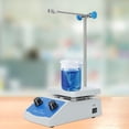 thumbnail image 2 of Mezclador de calentamiento de temperatura constante de la máquina agitadora magnética de laboratorio SH-2 (enchufe estadounidense 110 V), 2 of 8