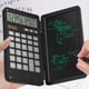 thumbnail image 3 of Calculadoras Calculadora Básica de 6 Pulgadas con Almohadilla de Escritura LCD Calculadoras de Escritorio de Oficina con Pantalla de 12 Dígitos Soporte Solar y Batería, 3 of 8
