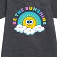 thumbnail image 2 of Instant Message - Be The Sunshine Rainbow   - Toddler & Youth Girls Fleece Dress, 2 of 5